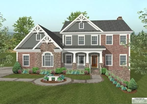 image of southern house plan 8871